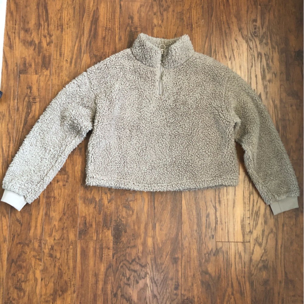 Sherpa Cropped Jacket